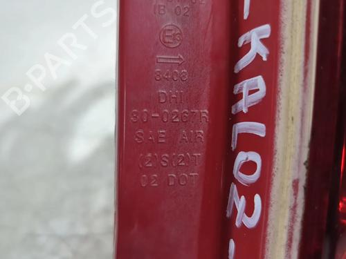 Right taillight CHEVROLET AVEO / KALOS Hatchback (T200) 1.2 | BP26940954C35 