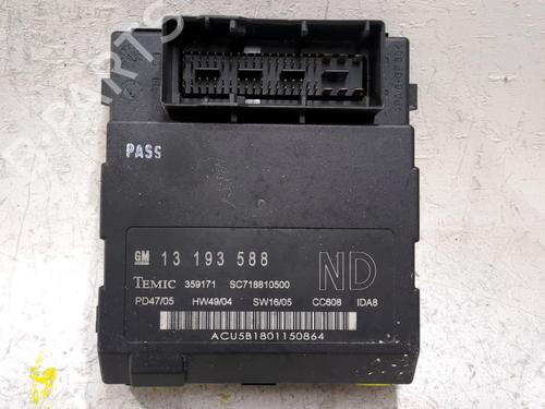 Elektronische module OPEL VECTRA C (Z02) 1.9 CDTI (F69) (120 hp) 29063415