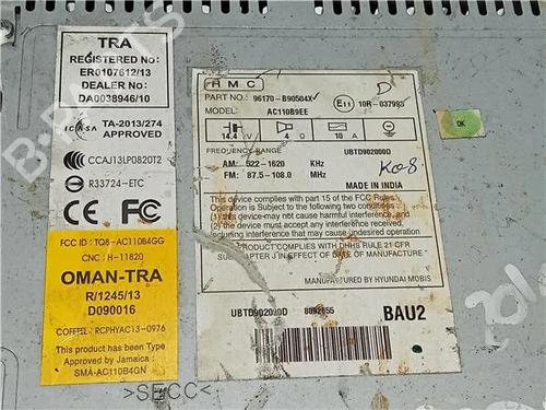 Radio HYUNDAI i30 (FD) 1.6 | BP23915981E6 