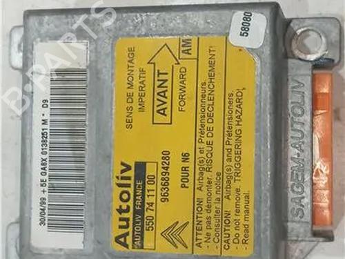 Kollisjonspute styreenhet CITROËN XSARA (N1) 1.9 TD (90 hp) 24967364