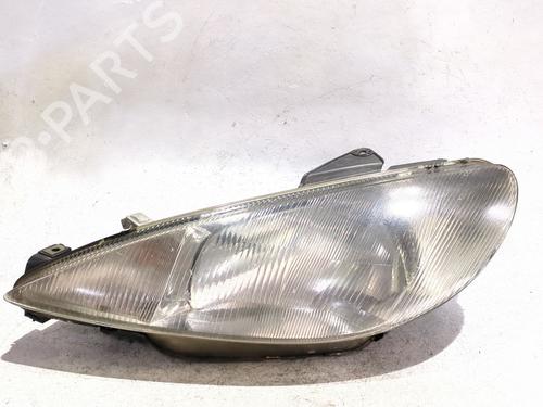 Used Left headlight PEUGEOT 206 Hatchback (2A/C) 1.9 D (69 hp) 31082603