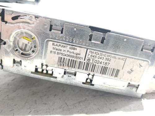 Radio PEUGEOT 607 (9D, 9U) 2.0 HDI | BP39901193E6 - Image 2