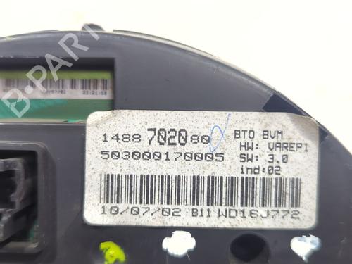 Instrument cluster CITROËN C8 (EA_, EB_) 2.2 HDi | BP39987689C47 - Image 5