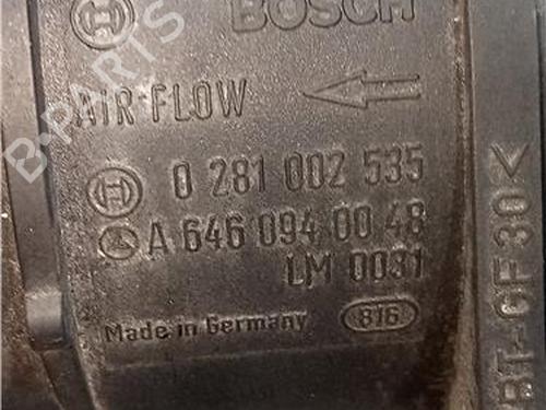 Mass air flow sensor MERCEDES-BENZ C-CLASS (W203) C 180 (203.035) | BP23919401M95 
