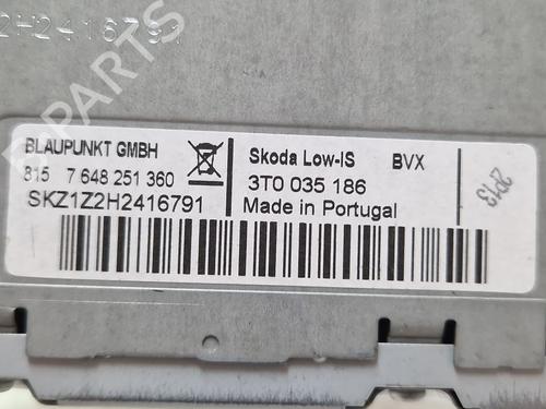 Radio SKODA SUPERB II (3T4) 2.0 TDI | BP36766455E6 - Image 7