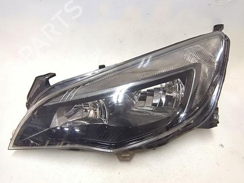 Used Left headlight OPEL ASTRA J (P10) [2009-2016]  26220558