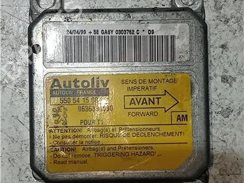Airbag styreenhed PEUGEOT 206 Hatchback (2A/C) 1.4 HDi eco 70 (68 hp) 23913245