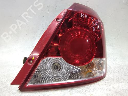 Used Right taillight CHEVROLET AVEO / KALOS Hatchback (T200) 1.4 16V (94 hp) 29221595