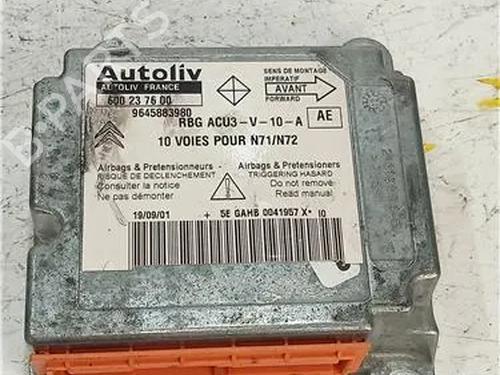 Used ECU airbags CITROËN XSARA (N1) 1.9 TD (90 hp) 24967433