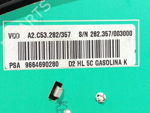 Instrument cluster PEUGEOT 407 (6D_) 3.0 (6DXFVJ) | BP23958228C47 