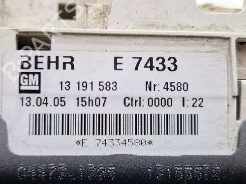 Climate control OPEL MERIVA A MPV (X03) 1.3 CDTI (E75) | BP30831129I5