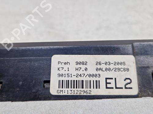 Climate control OPEL ASTRA H (A04) 1.9 CDTI (L48) | BP29876625I5