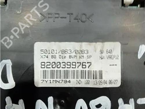 Instrument cluster RENAULT LAGUNA II Grandtour (KG0/1_) 1.9 dCi (KG0G) | BP23909283C47 