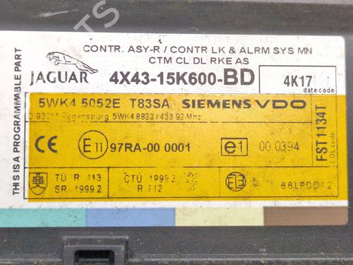 Electronic module JAGUAR X-TYPE I (X400) 2.0 D | BP30962359M83