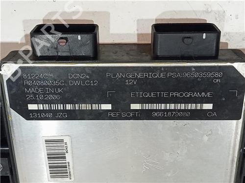 Electronic module CITROËN BERLINGO / BERLINGO FIRST Box Body/MPV (M_) 1.9 D 70 4WD (MBWJZ, MCWJZ) | BP23921429M83 