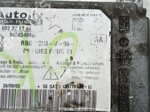Airbag module PEUGEOT 206 Hatchback (2A/C) 1.4 HDi eco 70 | BP26922523M53 