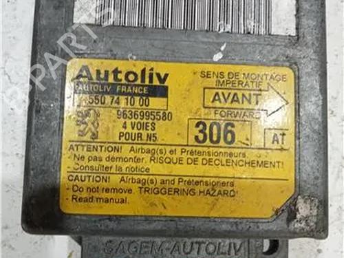 Kollisjonspute styreenhet PEUGEOT 306 (7B, N3, N5) 1.9 SLD (68 hp) 23932308