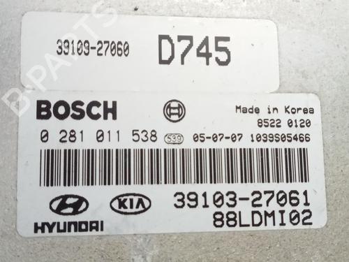 Electronic module KIA CERATO I Hatchback (LD) 2.0 CRDi | BP36516598M83 - Image 4