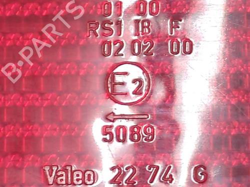 Left taillight PEUGEOT 106 I (1A, 1C) 1.1 | BP26206541C34 