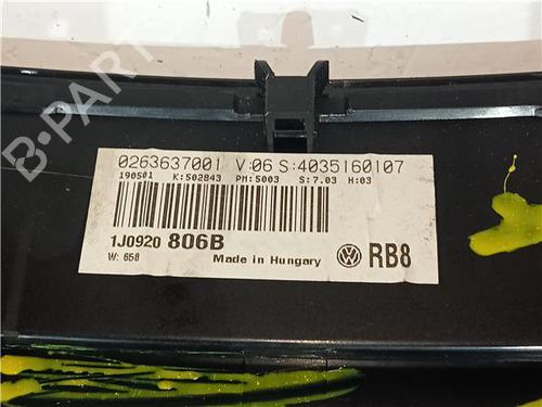 Instrument cluster VW GOLF IV (1J1) 1.4 16V | BP23919100C47 