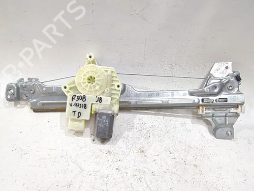 Used Rear right window mechanism PEUGEOT 308 II (LB_, LP_, LW_, LH_, L3_) 1.6 BlueHDi 120 (120 hp) 28471595