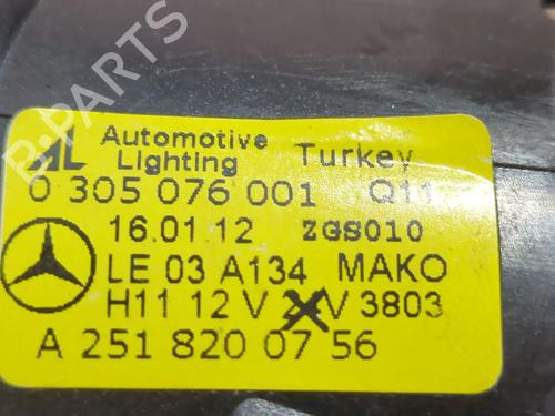 Left front fog light MERCEDES-BENZ B-CLASS Sports Tourer (W245) B 160 (245.231) | BP27866671C30 