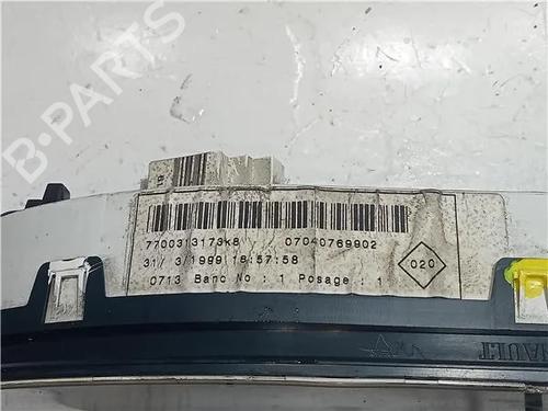 Instrument cluster RENAULT KANGOO (KC0/1_) D 65 1.9 (KC0E, KC02, KC0J, KC0N) | BP23915124C47 