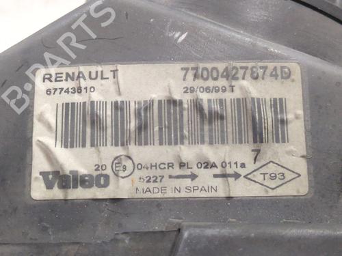 Left headlight RENAULT MEGANE Scenic (JA0/1_) 1.9 D (JA0J) | BP29525677C28 