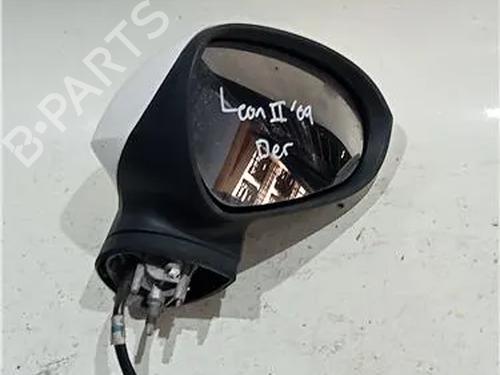 Used Right mirror SEAT LEON (1P1) 2.0 TDI 16V (140 hp) 23923429