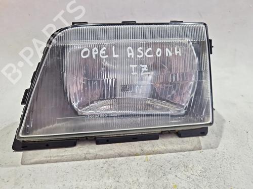 Used Left headlight OPEL ASCONA C Hatchback (J82) 1.6 S (F68, M68) (90 hp) 29521689