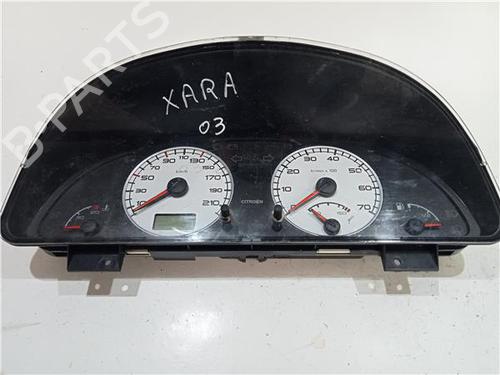 Used Instrument cluster CITROËN XSARA (N1) 1.9 TD (90 hp) 24968421