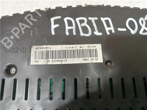 Instrument cluster SKODA FABIA I Combi (6Y5) 1.4 TDI | BP23906940C47 