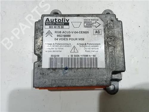 Used ECU airbags CITROËN BERLINGO / BERLINGO FIRST MPV (MF_, GJK_, GFK_) 1.6 HDI 90 (MF9HX) (90 hp) 23933020
