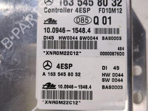 Control unit MERCEDES-BENZ M-CLASS (W163) ML 270 CDI (163.113) | BP23902800M11 