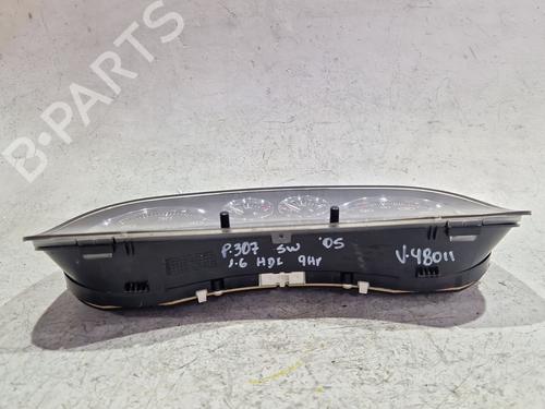 Instrument cluster PEUGEOT 307 (3A/C) 1.6 HDi 110 | BP30832058C47