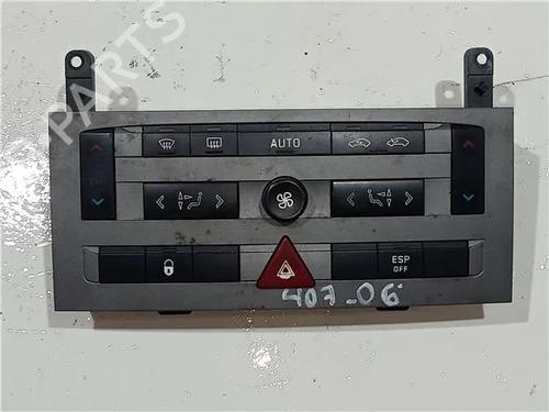 Used Climate control PEUGEOT 407 (6D_) 2.0 HDi 135 (6DRHRH, 6DRHRE, 6DRHRG, 6DRHRJ) (136 hp) 24968012