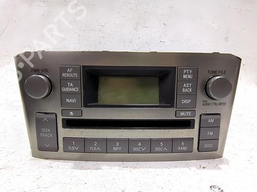 Used Radio TOYOTA AVENSIS Saloon (_T25_) 2.2 D-CAT (ADT251_, ADT251R) (177 hp) 32417051
