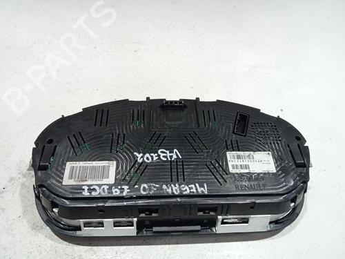 Instrument cluster RENAULT MEGANE III Hatchback (BZ0/1_, B3_) 1.9 dCi (BZ0N, BZ0J) | BP29271099C47