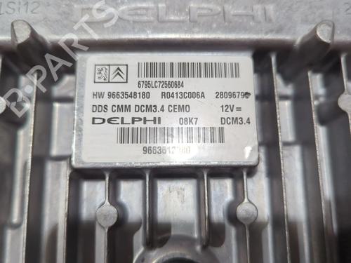 Electronic module PEUGEOT 407 (6D_) 2.0 HDi 135 (6DRHRH, 6DRHRE, 6DRHRG, 6DRHRJ) | BP27255177M83 