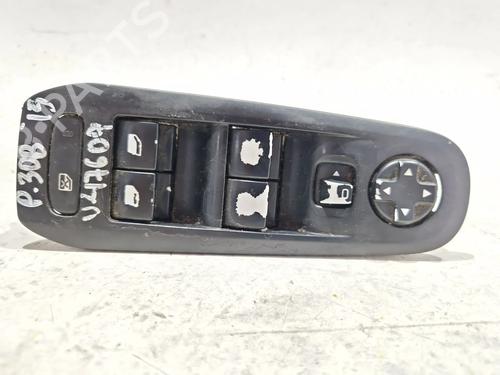 Used Left front window switch PEUGEOT 308 I (4A_, 4C_) 1.6 HDi (109 hp) 29519029