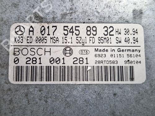 Electronic module MERCEDES-BENZ C-CLASS (W202) C 250 D (202.125) | BP30192935M83 