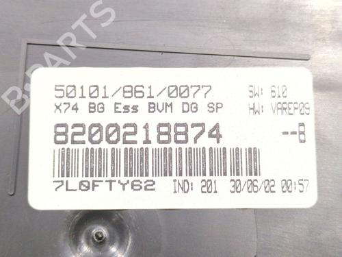 Kombiinstrument RENAULT LAGUNA II (BG0/1_) 2.0 16V (BG00, BG0K, BG0P, BG0W) | BP30937168C47