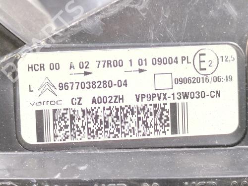 Left headlight CITROËN C3 II (SC_) 1.6 BlueHDi 75 | BP32844909C28  - Image 8