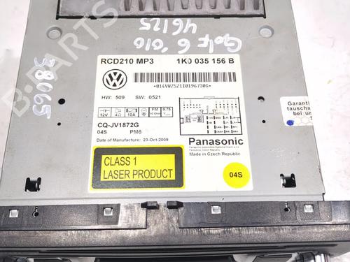 Radio VW GOLF VI (5K1) 1.6 TDI | BP23926762E6 