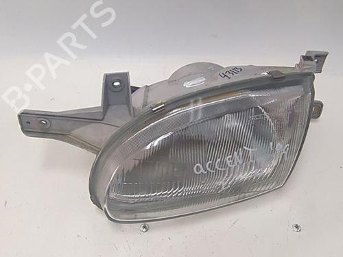 Used Left headlight HYUNDAI ACCENT I (X-3) 1.5 i 12V (88 hp) 25019018