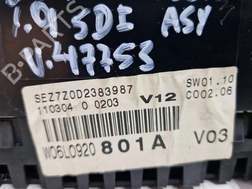Instrument cluster SEAT IBIZA III (6L1) 1.8 T FR | BP29525636C47 