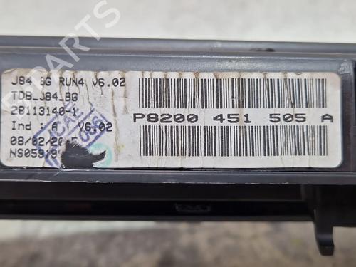 Instrument cluster RENAULT SCÉNIC II (JM0/1_) 1.5 dCi (JM02, JM13) | BP29521108C47 