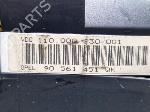 Cuadro instrumentos OPEL ASTRA G Hatchback (T98) 2.0 DI (F08, F48) | BP30655629C47