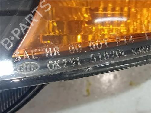 Venstre forlygte KIA SHUMA II (FB) 1.6 | BP23922807C28