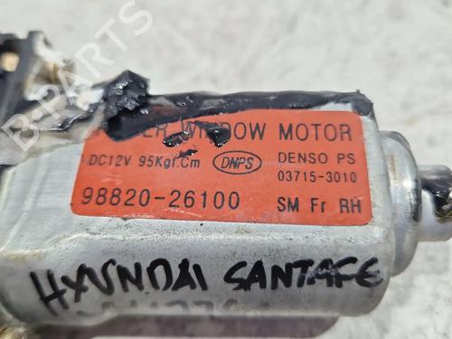 Right front window motor HYUNDAI SANTA FÉ I (SM) 2.0 CRDi | BP29708057E20 